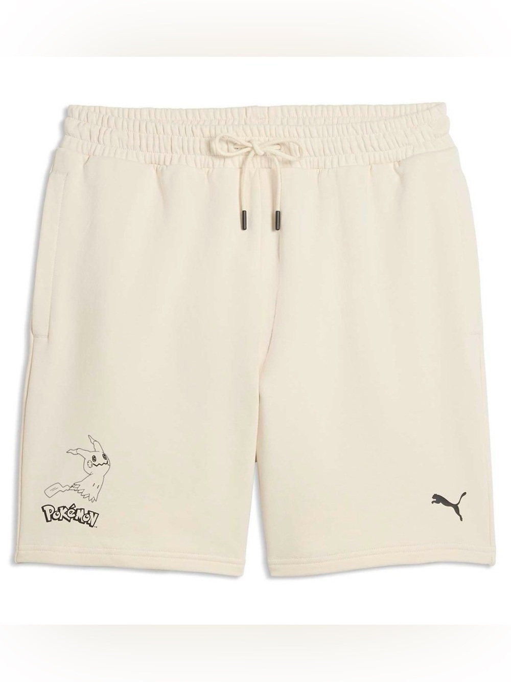 PUMA X POKEMON RELAXED SHORTS 7" UNISEX CASUAL LIFESTYLE PANTS SIZE LARGE [NWT]